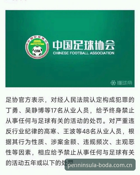 半岛体育官网下载 中国足协第三批禁足名单公布,半岛体育用户如何理性看待行业震荡?